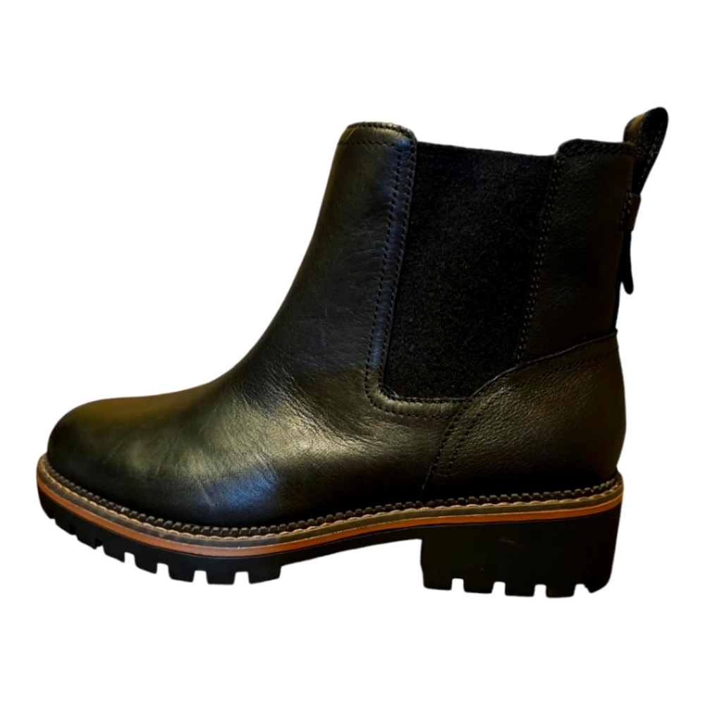 Crown Vintage Black Moto Boots women's Size 9.5 NWOT